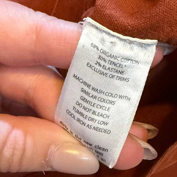 Toad & Co Women’s XS Rust Overalls Skirt Jumper Pockets Fall School
Academia - Picture 10 of 10